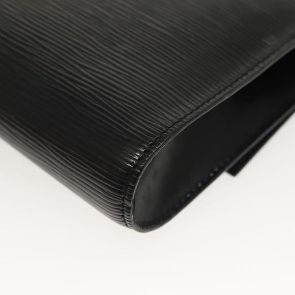 LOUIS VUITTON Epi Chaillot Clutch Bag Black M52542 LV Auth th6301 - Picture 16 of 16